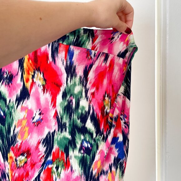 Evan Biddell Playsuit Jumpsuit Melting Flower Pot, Floral Print, Size Medium - Picture 6 of 8